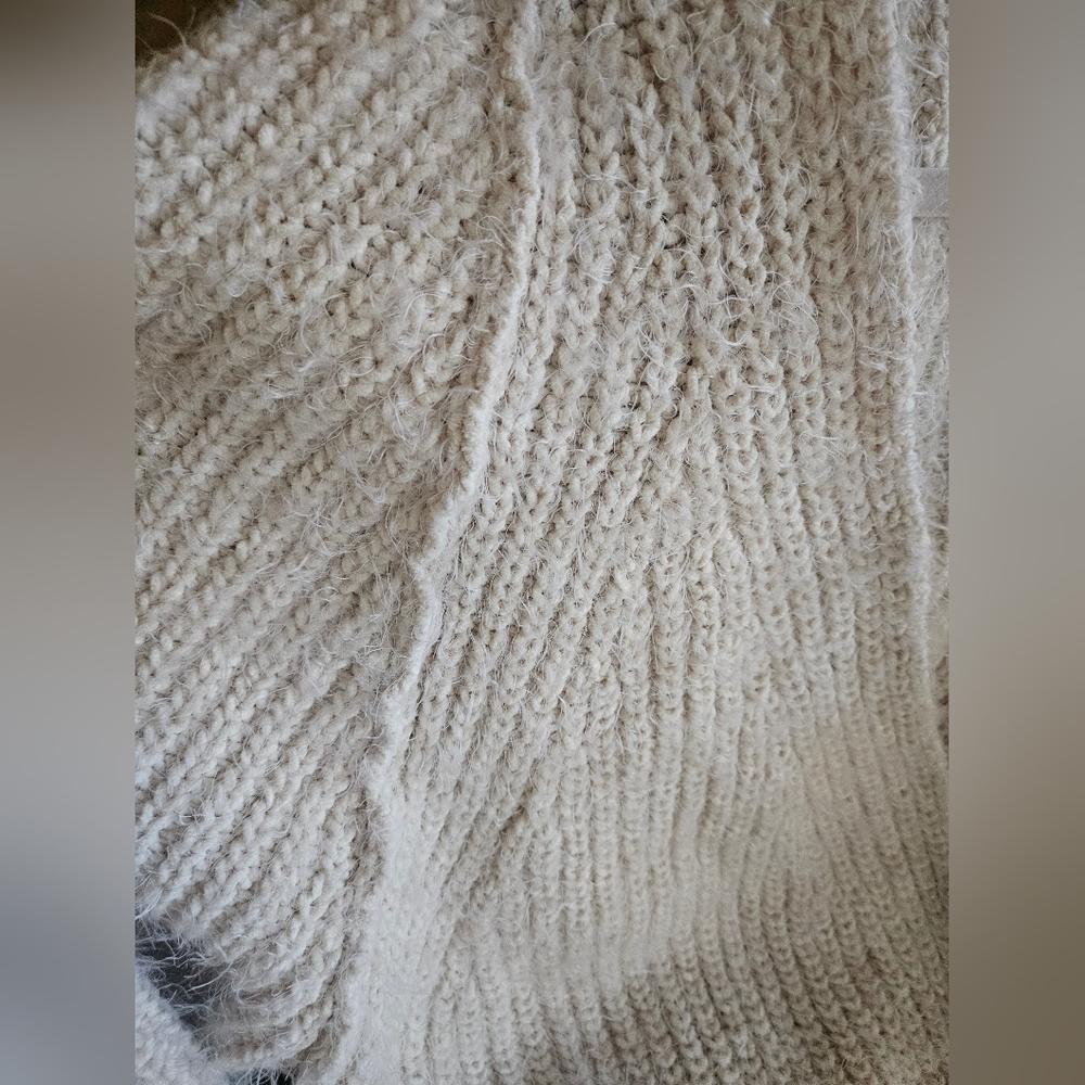 Free People chunky cream dubetti sweater - Picture 13 of 13